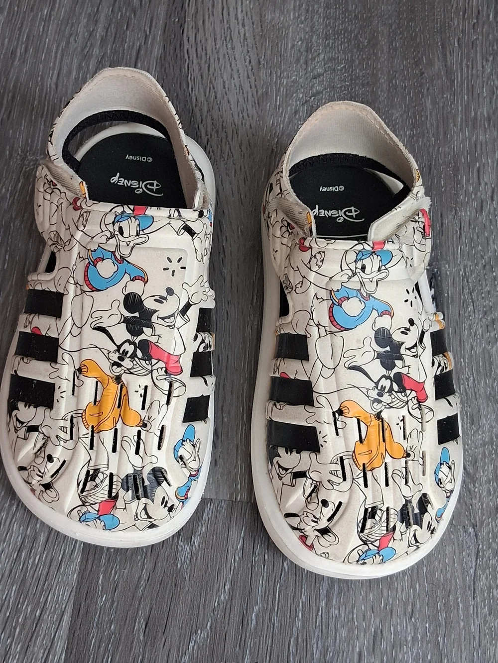 Adidas Disney Kids' Mickey & Friends Water Sandals White Size 11